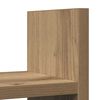vidaXL Организатор за бюро Дъб 34,5 x 15,5 x 35,5 cm Инженерно дърво