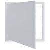 vidaXL Панели за достъп Бяло 40 x 40 cm ABS пластмаса