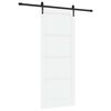 vidaXL Преплъзваща се врата ORKDAL 86 x 211 cm Инженерна дървесина