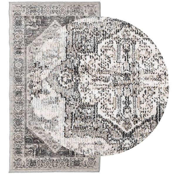 vidaXL Килим ARBIZU, за закрито и открито, ретро дизайн, 80x150 см