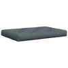vidaXL Кушон за палет VIANEN 100% полиестер Синьо 120 x 80 x 12 cm
