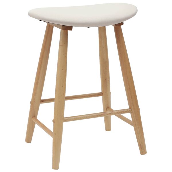 vidaXL Обедени столове 2 pcs Естествен 46 x 37 x 63 см