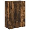 vidaXL Стойка за чадър Димян дъб 40 x 20 x 55,5 см Инженерна дървесина