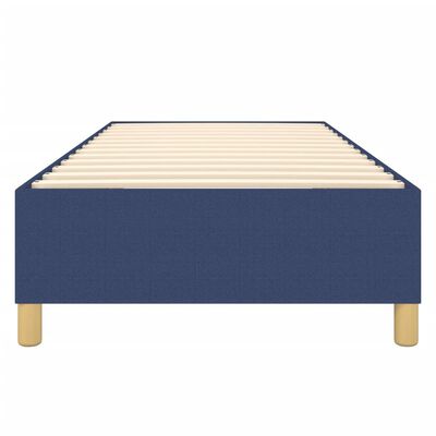 vidaXL Рамка за легло синя 80x200 см плат