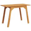vidaXL Градинска трапезна маса 110x56x75 см масивна акация