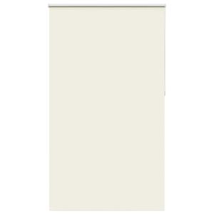 vidaXL Ролетна щора, затъмняваща, бяла, 135x230 см, ширина на плата 131,6 см, полиестер