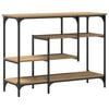 vidaXL Конзолна маса дъб артизан 100 x 35 x 75 см