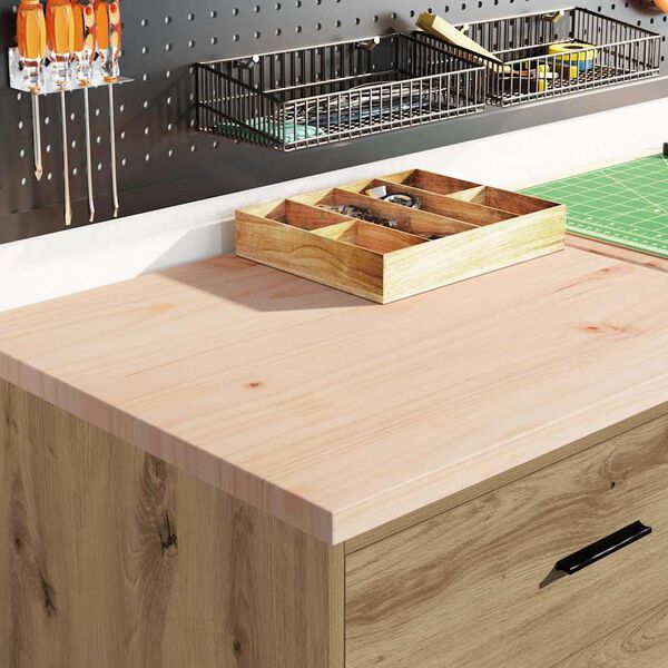 vidaXL Шкафове за фурна 2 бр Porto, Дъб артизан, инженерно дърво