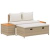 vidaXL Комплект дивани за открито 4 -Seater 4 бр. 55 x 30 x 39 см
