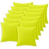 vidaXL Калъфка за възглавница 12 pcs HEERLEN Яркозелено. 40 x 40 cm
