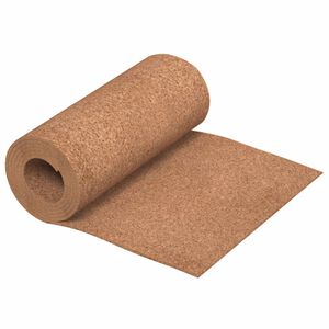 vidaXL Коркова ролка Кафяво 200 x 50 x 0,8 см Корк