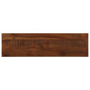 vidaXL Плот за маса 120x30x2,5 см правоъгълен регенерирано дърво масив