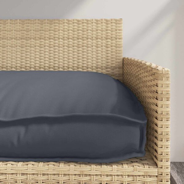 vidaXL Комплект възглавници за палет 2 pcs Антрацит 150 x 40 x 8 см