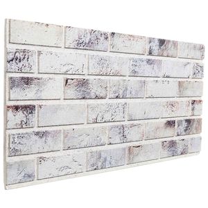 vidaXL Стенни панели 10 бр. 100 x 50 cm Светлосив и черен EPS пяна