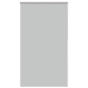 vidaXL Ролкова щора Blackout Светло сиво 140x230 см Ширина на плата