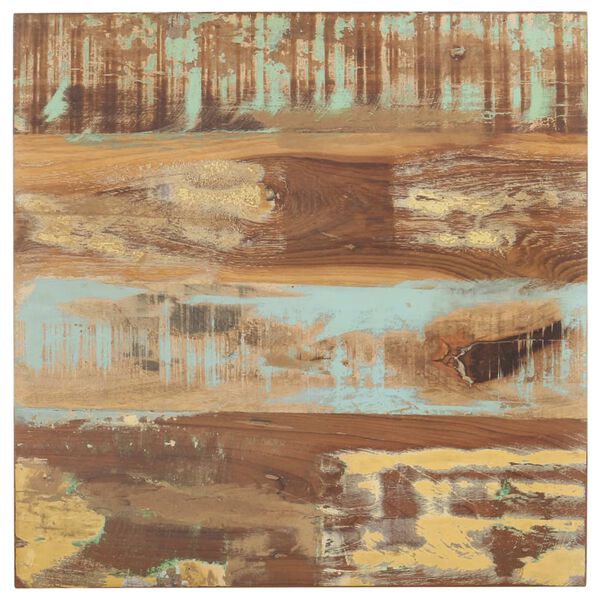 vidaXL Странична маса, 40x40x35 см, регенерирано дърво масив