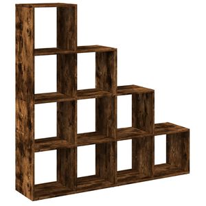 vidaXL Разделител за стая / библиотека 4 нива 131,5x29x131,5 см