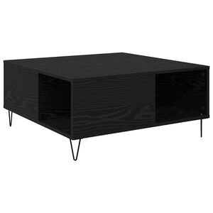vidaXL Масичка за кафе Черния дъб 80 x 80 x 36,5 см