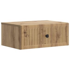 vidaXL Нощен шкаф Дъб артизан 49 x 34,5 x 20 см Инженерна дървесина