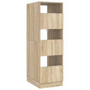 vidaXL Мивка за пране Сонома 50 x 68 x 162 см Инженерна дървесина