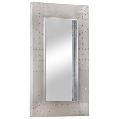 vidaXL Авиаторско огледало, 80x50 см, метал
