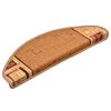 vidaXL Самозалепващи стелки за стълби, 10 бр, 65x21x4 см, бежови