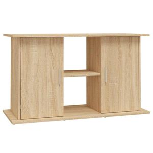 vidaXL Стойка за аквариум, дъб сонома, 101x41x58 см, инженерно дърво