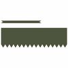 vidaXL Ограда за трева 50 pcs Маслинено зелено 100 x 0.05 x 20 см