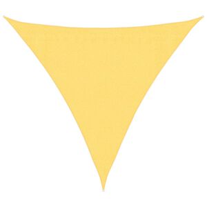 vidaXL Платно-сенник, 160 г/м&sup2;, бежово, 3x3x3 м, HDPE