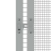 vidaXL Клетка за птици сива 302,5x324,5x211,5 см поцинкована стомана