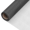 vidaXL Мрежа против насекоми, фибростъкло, 60x1000 см, черна