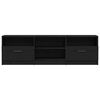 vidaXL ТВ шкаф Черния дъб 150 x 33,5 x 45 см Инженерно дърво