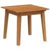 vidaXL Странична маса Кафяво 45 x 45 x 40 cm Солидно акациево дърво