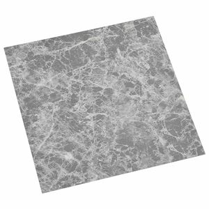 vidaXL Самозалепващи дъски за настилка Сив и бял 30,5 x 30,5 см 20 бр.