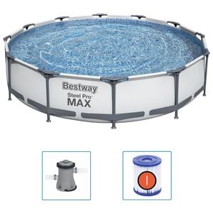Bestway Steel Pro MAX Комплект плувен басейн 366x76 см