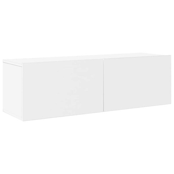 vidaXL Комплект ТВ шкафове от 6 части, бял, инженерно дърво