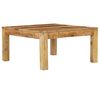 vidaXL Маса за кафе, 80x80x40 см, мангово дърво масив