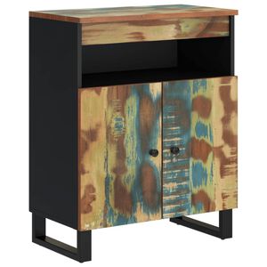 vidaXL Сайдборд с 2 врати, 60x33x75 см, регенерирано дърво масив