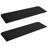 vidaXL Рампи за прагове, 2 бр, 110x32x3,8 см, гума