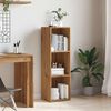 vidaXL Шкаф за книги Artisan Oak 36x30x114 cm Инженерна дървесина