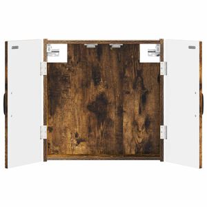 vidaXL Кабинет за дартборд HOORN Опушен дъб 52,5 x 10,5 x 53,5 см
