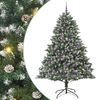 vidaXL С изкуствено коледно дърво Зелен 210 cm