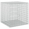 vidaXL Габион с 3,5 мм тел и 5x2,5 см мрежа 50x50x50 см