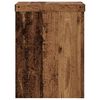 vidaXL Стойки за растения 2 бр старо дърво 15x15x20 см инженерно дърво
