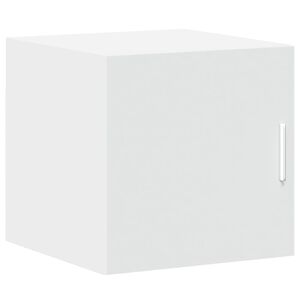 vidaXL Стенен шкаф, бял, 40x42,5x40 см, инженерно дърво