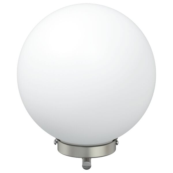 vidaXL Външна стенна лампа Сребрист 29 x 25 x 33 см