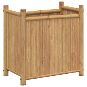 vidaXL Сандък 50x30x50 см бамбук