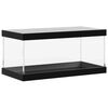 vidaXL Кутия витрина, прозрачна, 30x15x14 см, акрил