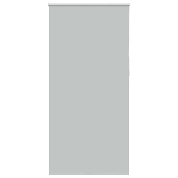 vidaXL Ролкова щора Blackout Светло сиво 95x210 cm Ширина на плата