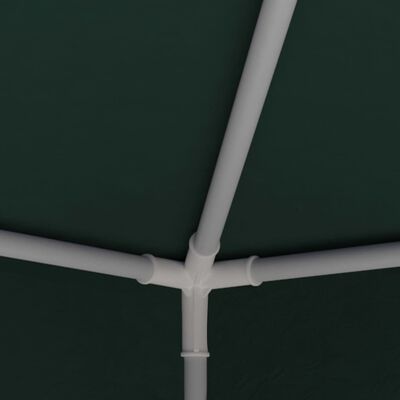 vidaXL Професионална парти шатра, 4х4 м, зелена, 90 г/м²